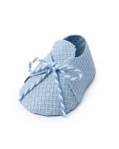 Baby blue little shoe 8.5cm. min.12