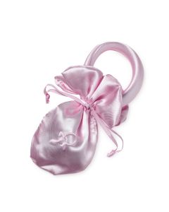 Pink pacifier bag 15,5cm