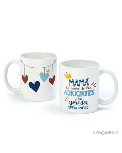 Tasse en céramique MAMÁ LA REINA dans boîte-cadeau