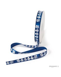 Ruban bleu B.de neige 15mmx50m PRIX DOUX