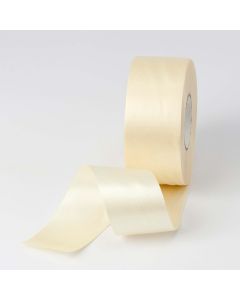 2-sided satin ribbon 40mmx25m ivory