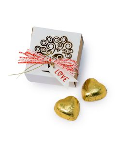 Coffret papier Arbre de vie carte LOVE 2 cora-choc