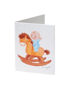 Carte livre Pit cheval à bascule, prix x 100pcs.