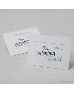 Tarjeta precort.marca sitio rama de olivo 7,5x5,5cm.1hj=16u