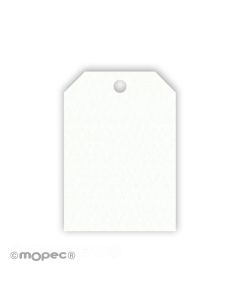 Carte blanche rectangulaire coins 2,7X4cm (prix x 50 cartes)