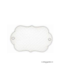 Plaque white card (price x 32pcs)