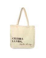 Cotton bag with handles Celebra 40x35x6cm.