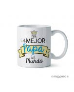 Taza cerámica Para la Mejor Mamá en caja regalo