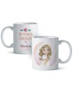 Taza cerámica niña Comunión en caja regalo