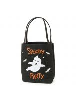 Black felt Halloween ghost bag 25cm.(without handles)