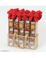 Espositore 40 confezioni 6 cioccolatini Snowman Collection