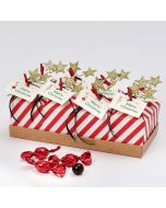 Espositore 8scatole a righe 4croki-choc Merry Christmas