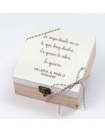 Confezione regalo in scatola personalizzata L'importante