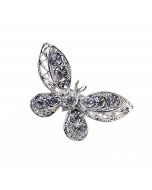 Broche mariposa strass min.12