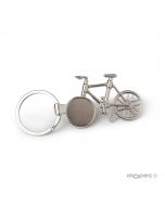 Metal bicycle keyholder 10x4,5cm.