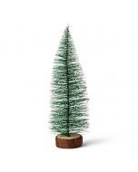 Albero di Natale grande 25 cm. con base in legno