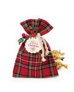 Scottish bag 3croki-choc Merry Christmas card *