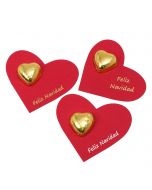 Read heart Feliz Navidad 1cora-choc assorted min 12