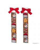 Confezione 6 cioccolatini Snowman Collection