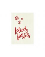 Biglietti pretagliati HAPPY HOLIDAYS 5x3,4cm 36un.x foglio