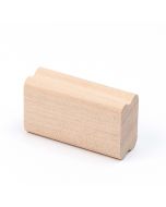 Taco rectangular madera pino para sellos 5,5x2x3,2cm. min.10