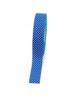 Navy blue ribbon white points 30mmx50m