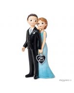 Pop&Fun 25th wedding anniversary figure 21cm.