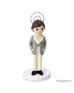 Communion boy with foulard cardholder, 11cm